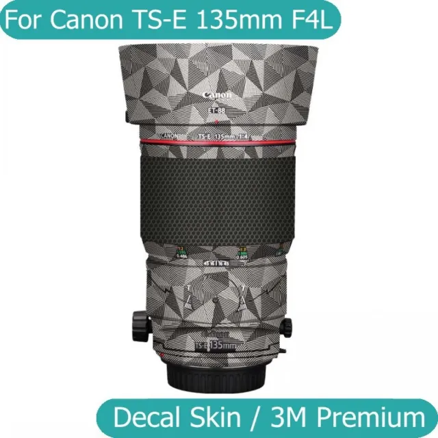 For Canon TS-E 135mm F4 L Macro Decal Skin Vinyl Wrap Film Lens Sticker TS-E135