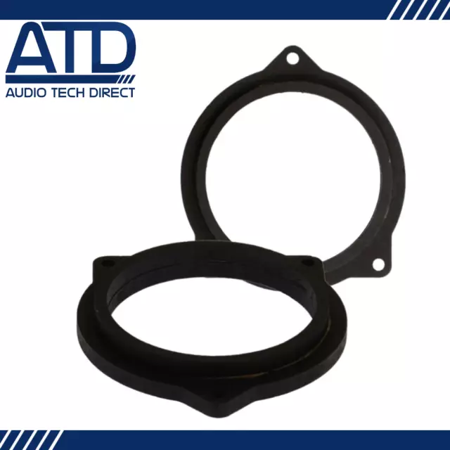 MDF Front Rear 100mm 4" Speaker Adaptors Rings for BMW 3 Series F30 F31 Z4 E85