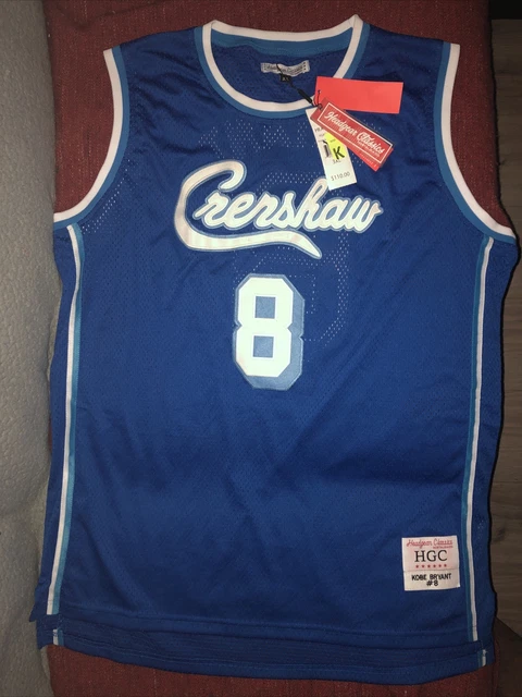 NEW Kobe Bryant #24 LA Crenshaw Black Basketball Jersey by Headgear  Classics