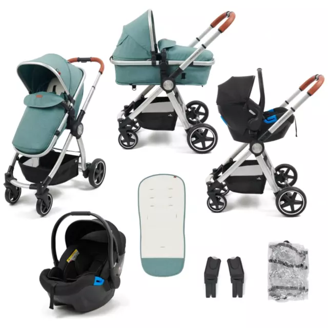 PANORAMA XT PRAM 3in1 Travel System Pushchair Stroller Car Seat