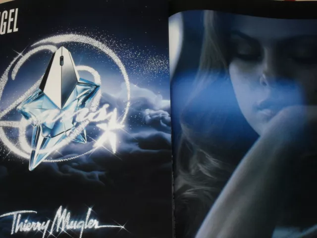PUBLICITE ADVERTISING  2012  THIERRY MUGLER  pafrum ANGEL EVA MENDES (3 pages)
