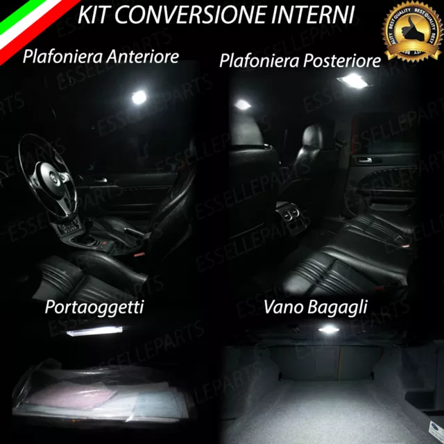 Kit Led Interni Alfa Romeo Brera Kit Completo + Antipozzanghera 6000K