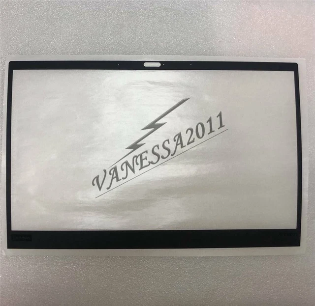 New For LCD Front Bezel Sticker Lenovo Thinkpad X1 Carbon Gen 6th 2018 01YR448