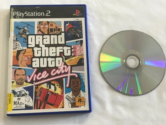 GRAND THEFT AUTO Vice City the Trilogy PS2 Disc Only Tested Works EUR 9
