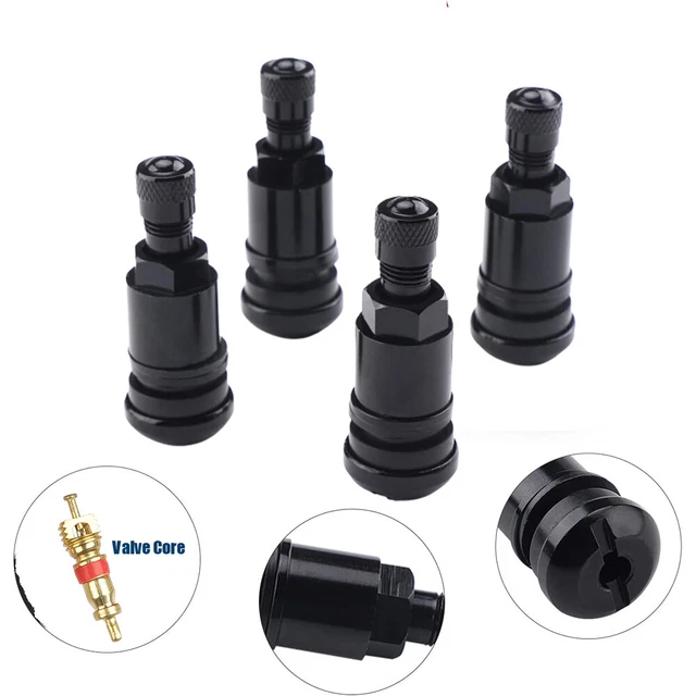 4 Valvole Per Cerchioni Auto In Acciaio - Universali 11.3mm, Finitura Nichel Lucido - Foto 8