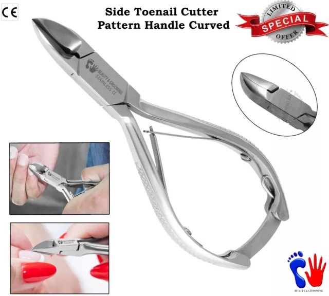 Toe Nail Nippers Ingrowing Finger Nails Clippers Ingrown Chiropody Podiatry X1