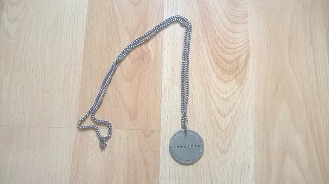 E PLAQUE IDENTITÉ Saint Christophe, ancienne, vélo moto voiture EUR 12,00 - FR