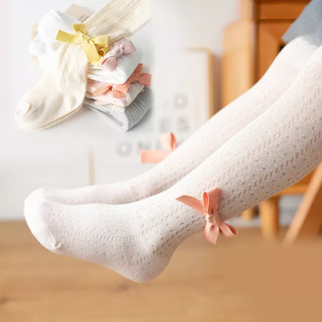 Baby Netzsocken entzückend verschleißfest Kleinkind Prinzessin-Stil Schleife Netz