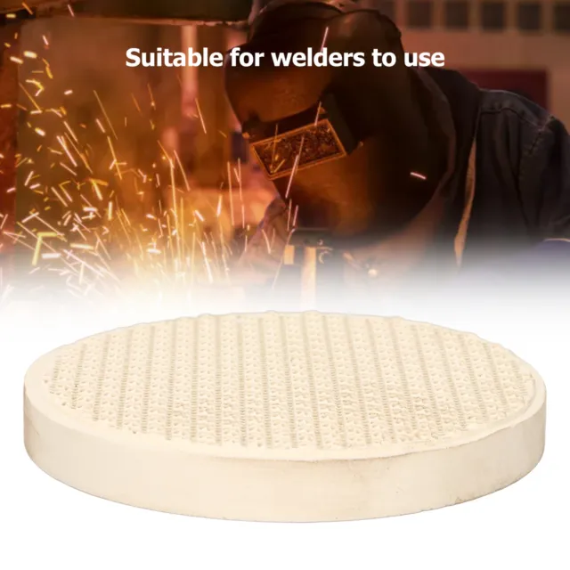 Honeycomb Solder Board Round Shape Heat Insulation Ceramics Soldering Board