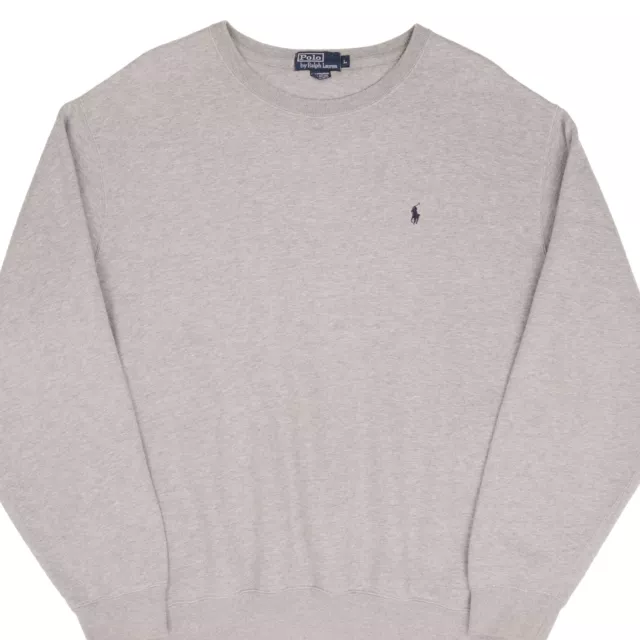 VINTAGE RALPH LAUREN Gray Classic Crewneck Sweatshirt Large 1990S $65. ...