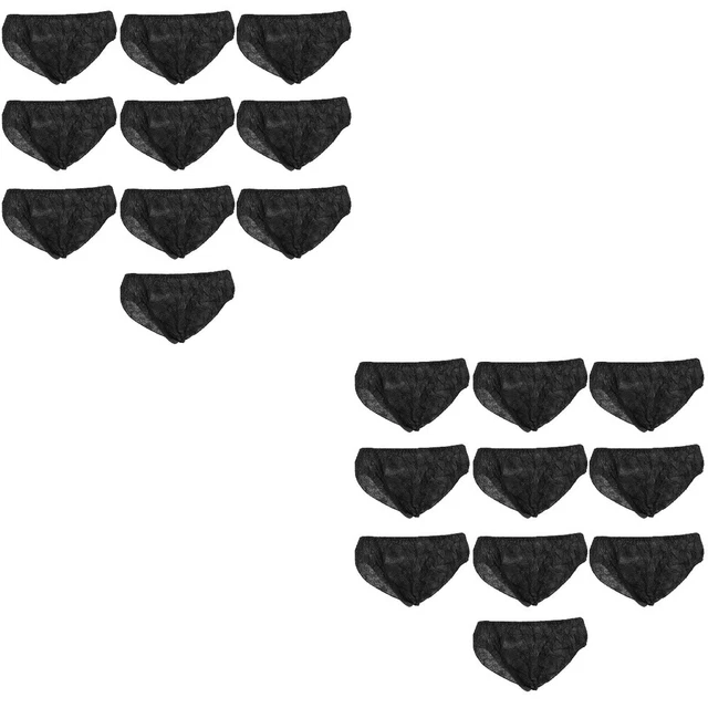 20 pcs Mens Travel Underwear Men' s Disposable Underwear