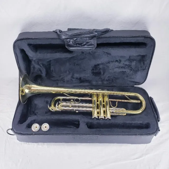 Jean Paul Intermediate Bb Trumpet - Brass Finish - TR-430 (PB1024727)
