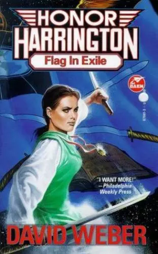 Flag in Exile (Honor Harrington Series, Book 5) David Weber Mass Market Paperba