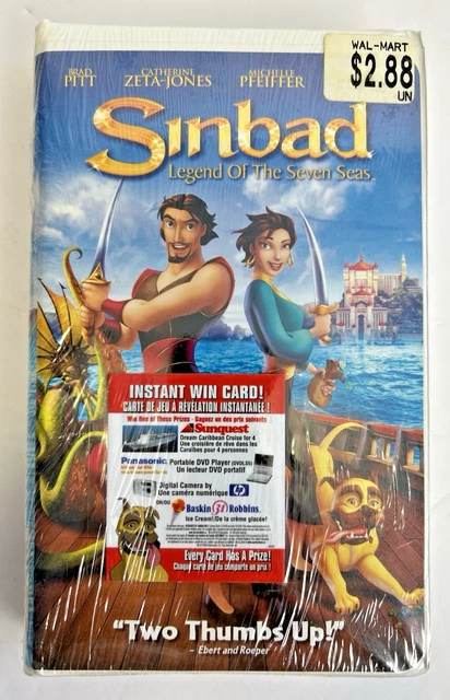 Simnbad SINBAD: LEGEND OF the Seven Seas (VHS, 2003, Clamshell Case) £12.83 ...