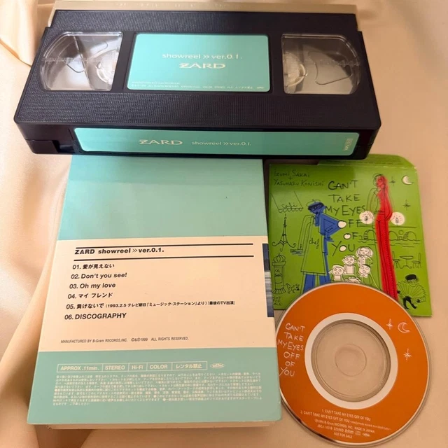 ZARD SHOWREEL VER 0.3 VHS Music Tape Collectible Used Video EUR 74