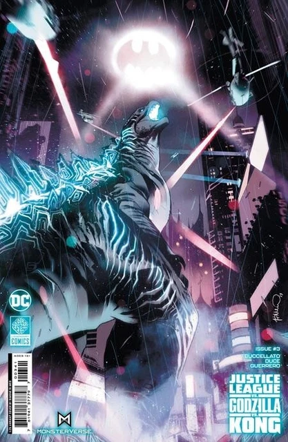 Justice League Vs Godzilla Vs Kong #3 Simone Di Meo Variant Dc Comics 2023
