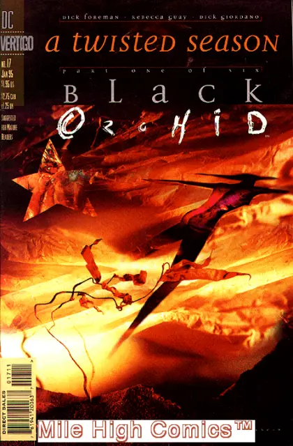 BLACK ORCHID (1993 Series)  (DC/VERTIGO) #17 Good Comics Book