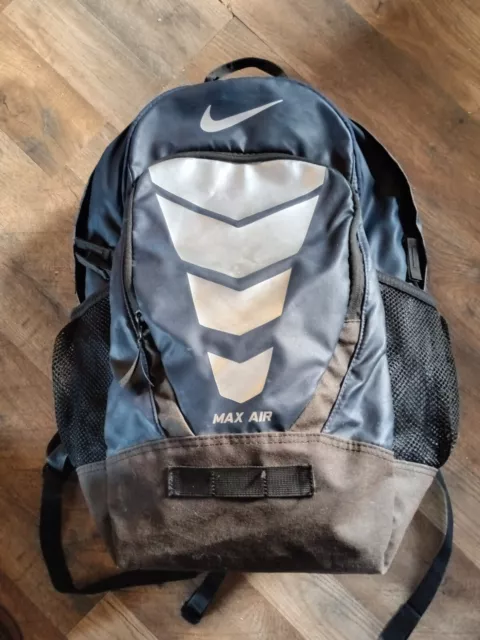 NIKE Vapor Speed Backpack Swoosh MAX AIR Navy blue/Gray Silver