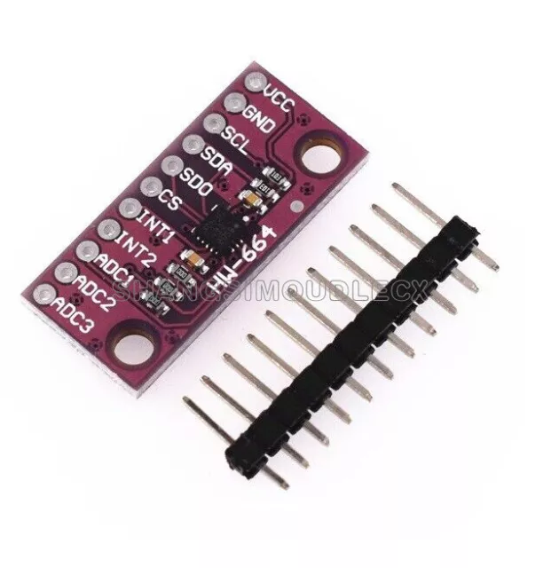 LIS3DSH 3-Axis 16Bit Acceleration NANO Module SPI I2C Interface Repalce ADXL345