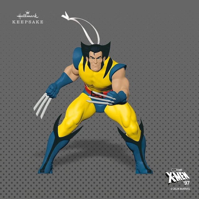 PRESALE 2024 SDCC Exclusive Hallmark XMen '97 Wolverine Unmasked