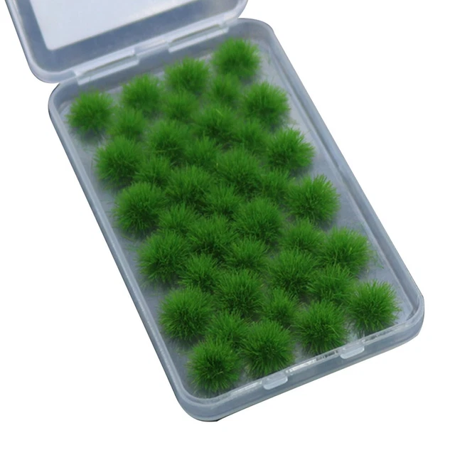 Lot De 32 Touffes D'herbe Statique - Pour Maquettes, Dioramas, Décors Miniatures - 3