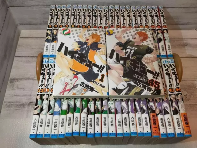 Haikyuu!! Comic Manga vol.1-45 Book set Jump Shueisha Japanese F/S