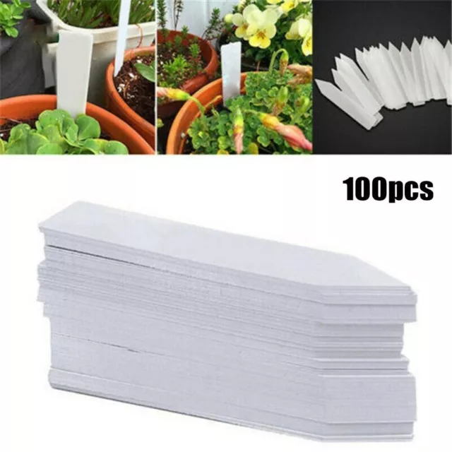 1000x Plante Étiquettes Flexible Jardin Plastique Tag Crèche Stylo Marqueur