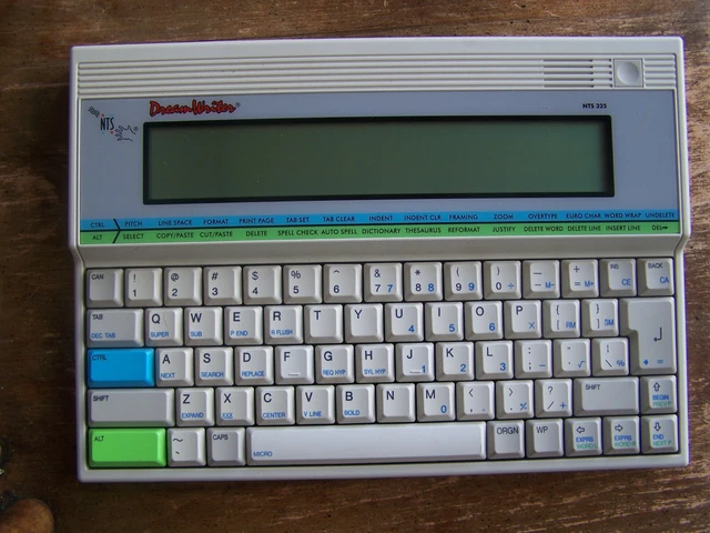 Vintage Dream Writer NTS 325 Computer BASIC language notebook