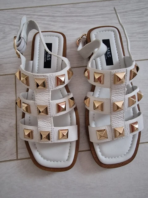 Marks and 2025 spencer gold sandals