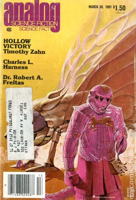 Analog Science Fiction/Science Fact Vol. 101 #4 VG 1981 Stock Image Low Grade
