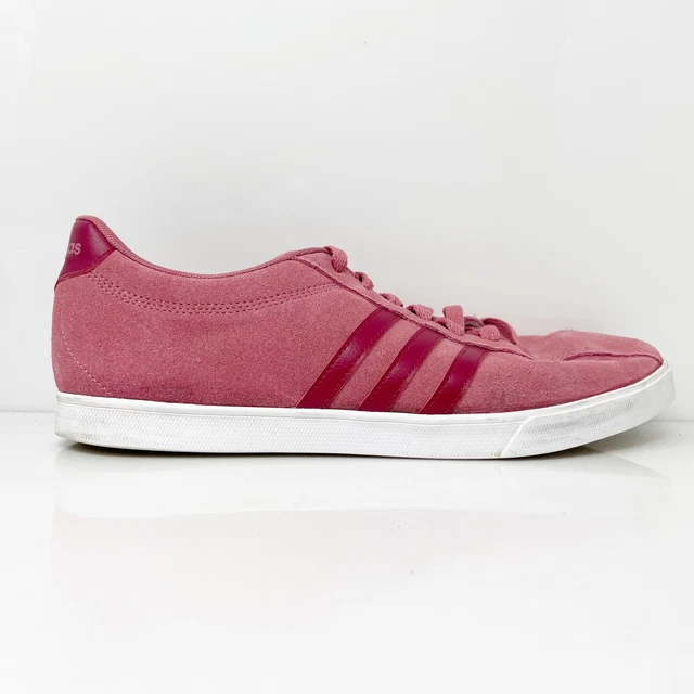 Adidas women's courtset sneaker  burgundy cheap