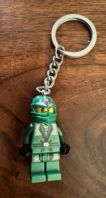 LEGO NEW NINJAGO Green Ninja Lloyd ZX Minifigure Keychain