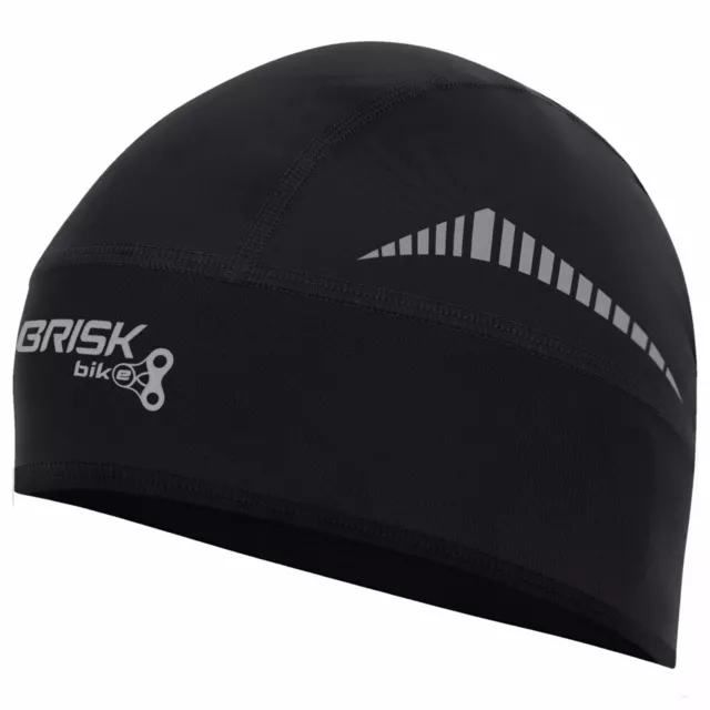 Brise Fahrradkappe eleganter Stil Thermo Schädel Kappen enge Passform winddicht Helm 2