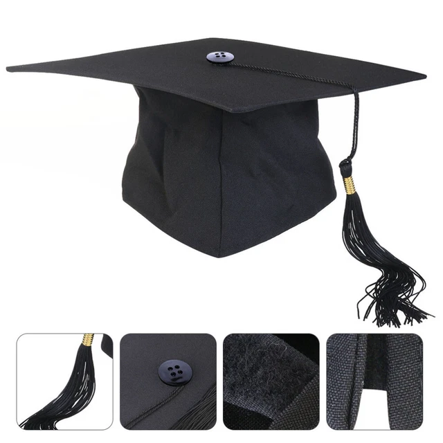 ADULTS ADJUSTABLE STUDENT Graduation Hat Fancy Dress Accessory £8.78