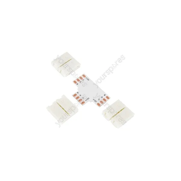 Lyyt Professional RGB LED Tape Connectors - 12mm - pack 5 - RGB12-T