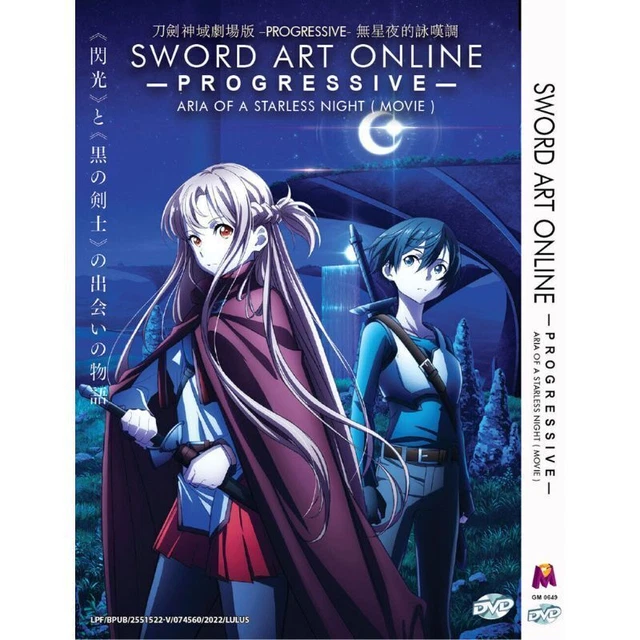 ANIME DVD SWORD Art Online Progressive Aria of a Starless Night
