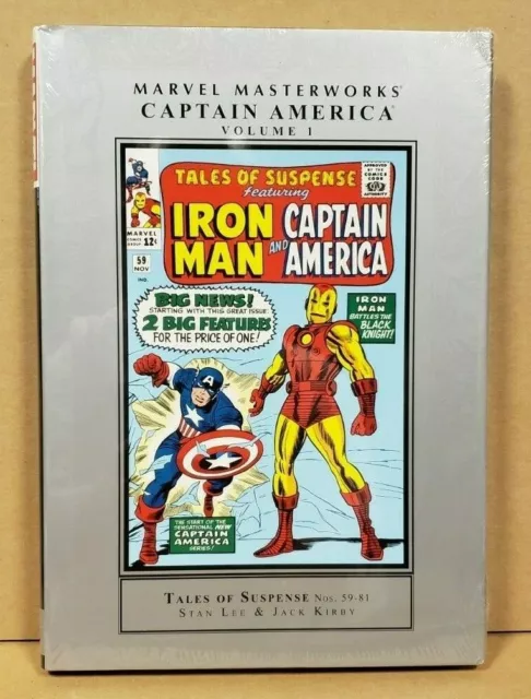 Marvel Masterworks (Mmw): Captain America Vol 1 (Factory Sealed)