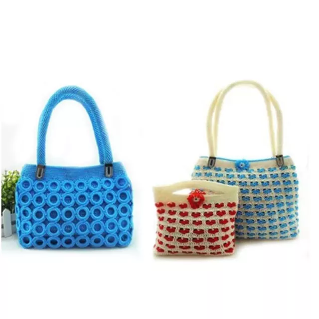 Latch Hook Bags Craft Supplies Bag Rug Hook Bags Plastic Mesh Cloth Thread Hook