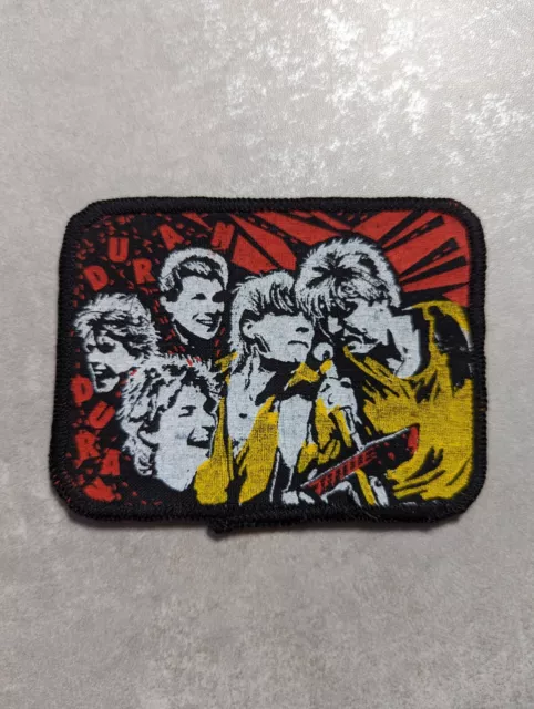 Vintage 80s Duran Duran Iron on / Sew on Patch Purchased Around 1986