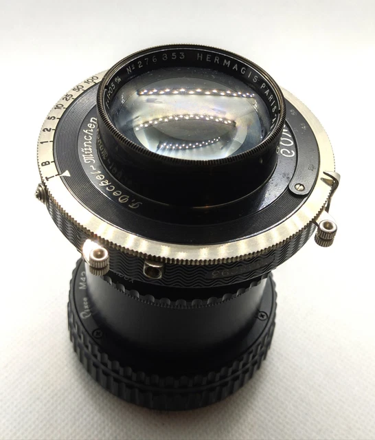 Objectif Boyer Ménisque Voigtländer Anastigmat Skopar 1:4