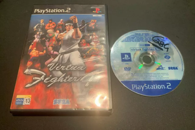 Virtua Fighter 4 Edition Presse PS2 Play Station 2 Pal Espagnol