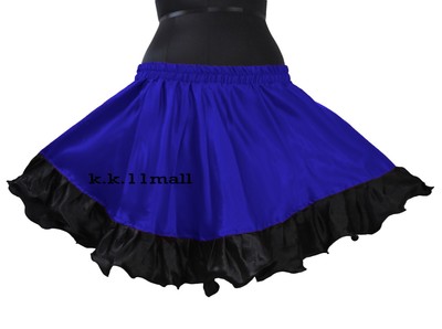 Festa Abbigliamento Elastico Taglie Forti Avoria Elegante Gonna Raso Skater Casual 