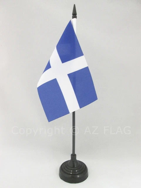 DRAPEAU DE TABLE ILES MARQUISES 15x10cm - PETIT DRAPEAUX DE BUREAU