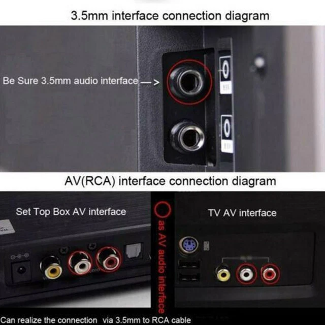 bluetooth Transmitters Splitter Sender 3.5mm AUX Stereo Music 2 Wireless W8M5