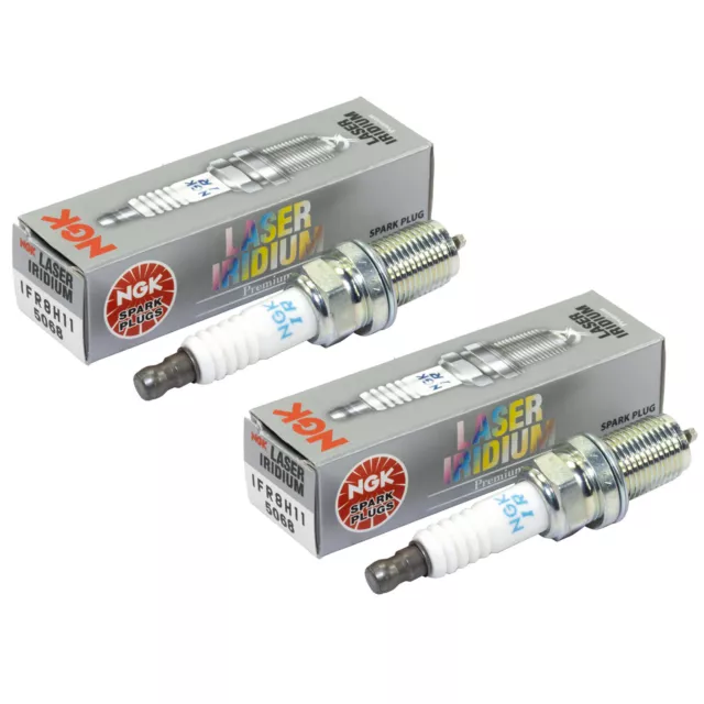 Zündkerze NGK Laser Iridium IFR8H-11 5068  Set 2 Stück für Honda CRM HM-Moto CRE