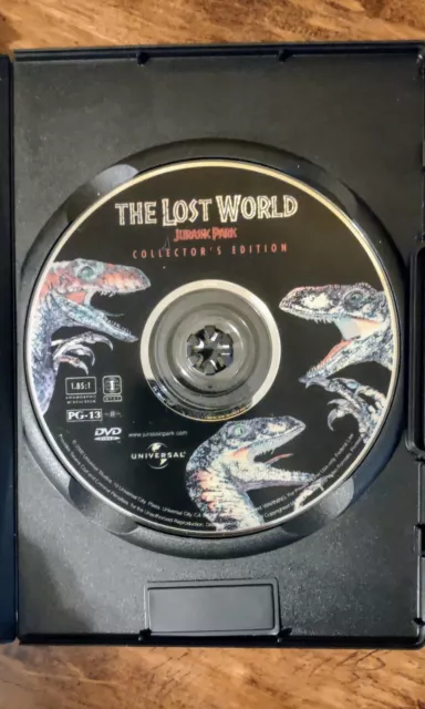 THE LOST WORLD: Jurassic Park (DVD, 2000, Collectors Edition) $5.25 ...