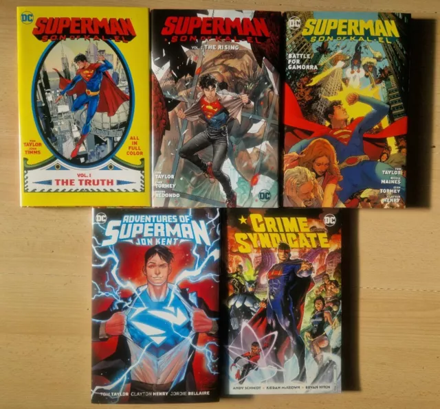 Superman: Son Of Kal-El Vol 1-3 HC, Adventures Of Superman Jon Kent, Full Run