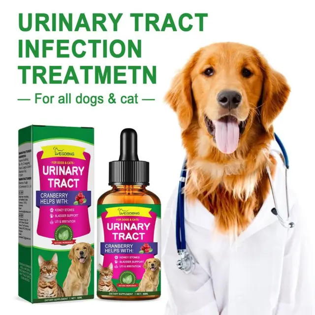 Gocce per tratto urinario per animali domestici^