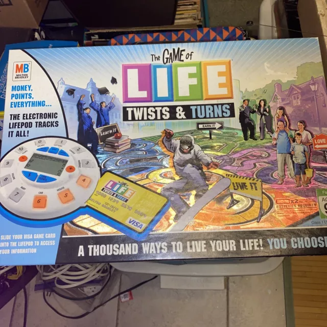 The Game of Life Twists & Turns Board Game with LIFEPOD, Hobbies