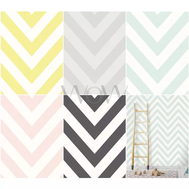 Holden Chevron Zig Zag Wallpaper - Geometric Feature Wall